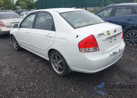 2009 Kia Spectra Ex z USA, uszkodzony, nr VIN KNAFE221895660622